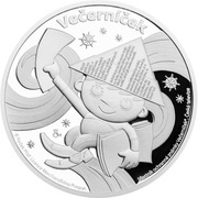 2 Dollars - Elizabeth II Bedtime Stories, Niue, 2015 reverse image