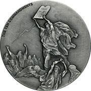 2 Dollars - Elizabeth II Ten Commandments, Niue, 2015 reverse image