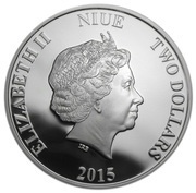2 Dollars - Elizabeth II Year of the Goat obverse image