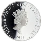 2 Dollars - Elizabeth II Year of the Goat obverse image
