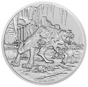 2 Dollars - Elizabeth II Cerberus, Niue, 2015 reverse image