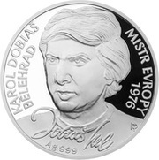 2 Dollars - Elizabeth II Karol Dobiaš, Niue, 2015 reverse image