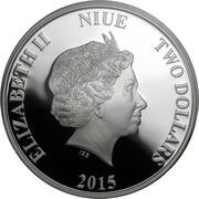2 Dollars - Elizabeth II Bengal Tiger obverse image
