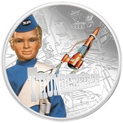 2 Dollars - Elizabeth II Alan Tracy, Niue, 2015 reverse image