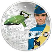 2 Dollars - Elizabeth II Virgil Tracy, Niue, 2015 reverse image