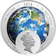 2 Dollars - Elizabeth II African Lion obverse image