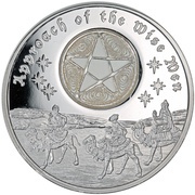 2 Dollars - Elizabeth II Approach of the Wise Men; 5-Pointed Star, Niue, 2016 reverse image