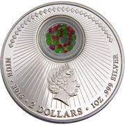 2 Dollars - Elizabeth II Christmas 2016 obverse image