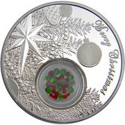 2 Dollars - Elizabeth II Christmas 2016, Niue, 2016 reverse image
