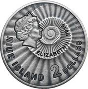 2 Dollars - Elizabeth II Eye of the Sahara obverse image