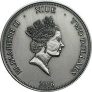 2 Dollars - Elizabeth II Golden Eagle obverse image