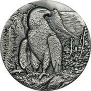 2 Dollars - Elizabeth II Golden Eagle, Niue, 2016 reverse image