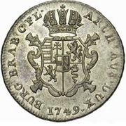 1 Escalin - Maria Theresia reverse image