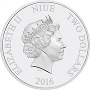 2 Dollars - Elizabeth II Princesses Elsa and Anna obverse image
