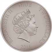 2 Dollars - Elizabeth II Spartans obverse image