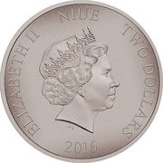 2 Dollars - Elizabeth II Vikings obverse image