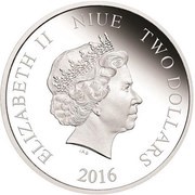 2 Dollars - Elizabeth II Year of the Monkey obverse image