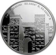 2 Dollars - Elizabeth II Babylon, Niue, 2016 reverse image