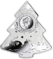 2 Dollars - Elizabeth II Christmas Tree obverse image