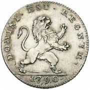 10 Sols / Stuivers Type 2; Insurrection Coinage obverse image