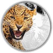 2 Dollars - Elizabeth II Jaguar, Niue, 2016 reverse image