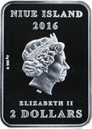 2 Dollars - Elizabeth II Millennium Star obverse image