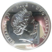 2 Dollars - Elizabeth II Queen's 90th Birthday obverse image