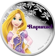 2 Dollars - Elizabeth II Rapunzel, Niue, 2016 reverse image