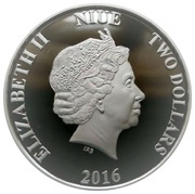 2 Dollars - Elizabeth II Year of the Monkey obverse image
