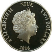 2 Dollars - Elizabeth II Snow Leopard obverse image