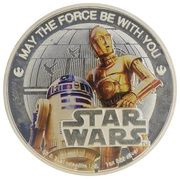 2 Dollars - Elizabeth II R2-D2 and C3PO, Niue, 2016 reverse image