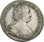 ¼ Ducaton - Maria Theresia obverse image