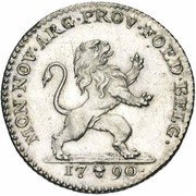 1 Florin / Gulden Type 1; Insurrection Coinage obverse image