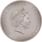 2 Dollars - Elizabeth II Battle of Trafalgar obverse image