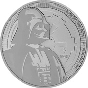 2 Dollars - Elizabeth II Darth Vader, Niue, 2017 reverse image