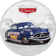 2 Dollars - Elizabeth II Doc Hudson, Niue, 2017 reverse image