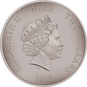 2 Dollars - Elizabeth II Huns obverse image