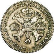 ½ Couronne / Kronenthaler - Joseph II Type 1 reverse image