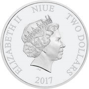 2 Dollars - Elizabeth II Ghost obverse image
