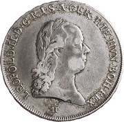 ½ Couronne / Kronenthaler - Leopold II obverse image