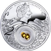 2 Dollars - Elizabeth II Golden Lucky Hen obverse image