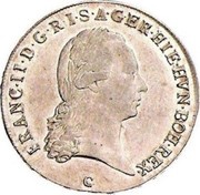 ½ Couronne / Kronenthaler - Franz II obverse image
