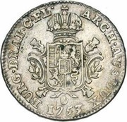 ½ Ducaton - Maria Theresia reverse image