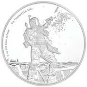 2 Dollars - Elizabeth II Boba Fett, Niue, 2017 reverse image