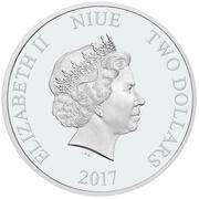 2 Dollars - Elizabeth II Luke Skywalker obverse image