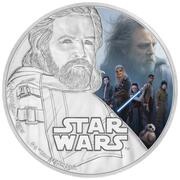 2 Dollars - Elizabeth II Luke Skywalker, Niue, 2017 reverse image