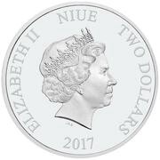 2 Dollars - Elizabeth II T-47 Snowspeeder obverse image