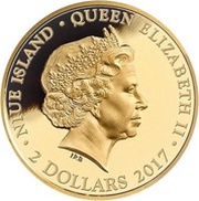 2 Dollars - Elizabeth II Fat Margaret obverse image