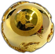 2 Dollars - Elizabeth II Golden Diamond Globe obverse image