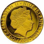 2 Dollars - Elizabeth II White stork obverse image